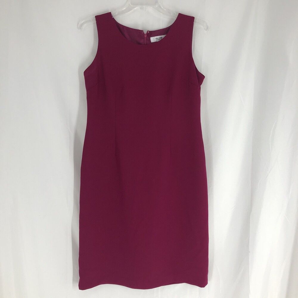 Women’s Pink Portfolio Sheath Dress Size 12 Career Office Jones Studio